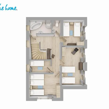 House In Centre Of By Rent Like شقة *
